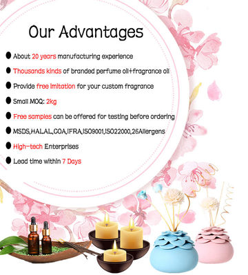 Candle Floral Scent Oil Candle Fragrance Oils For Candles Making