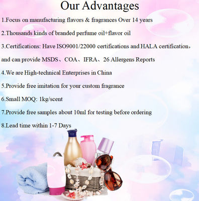 Camellia Concentrated Perfume Oils Fragrance Distributor For Shampoo Body Wash